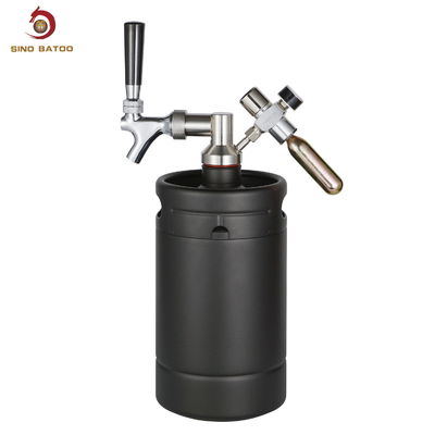 2L 64oz Vacuum Insulated Pressurized Mini Keg Beer Growler