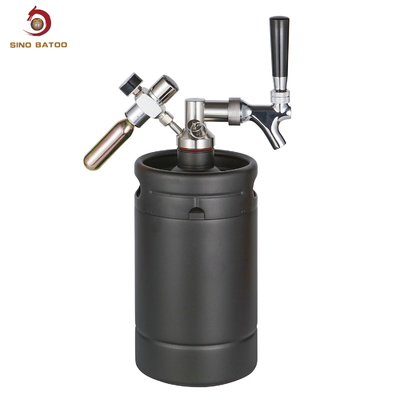 2L 64oz Vacuum Insulated Pressurized Mini Keg Beer Growler