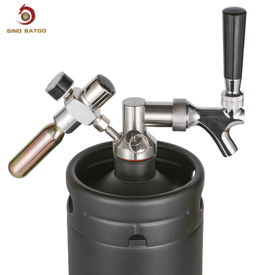 2L 64oz Vacuum Insulated Pressurized Mini Keg Beer Growler
