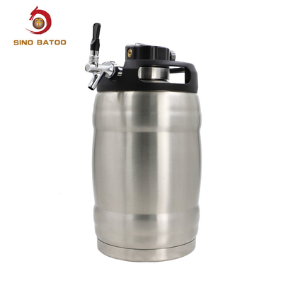 5L Double Wall Vacuum Insulated Barrel Beer Dispenser Tap Kit