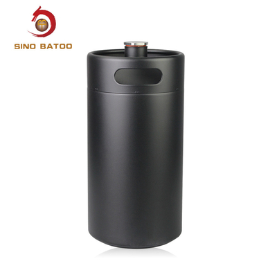 Black Powder Coating 5L Insulated Mini Keg