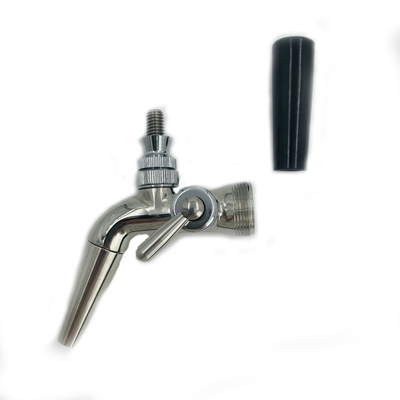 18/8 Stainless Steel Beer Keg Faucets With Flow Control