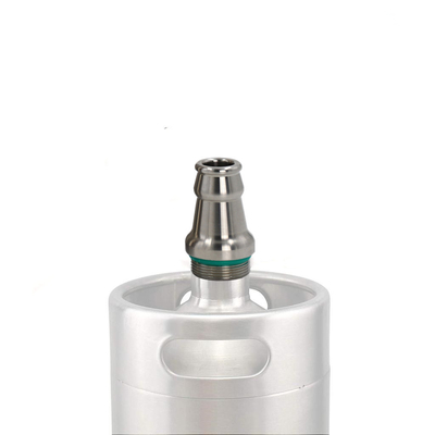 Easy To Fill Beer Mini Keg Adapter 2.5cm With Crown Mouth Cap