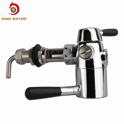 Stainless Steel Growler Filler Beer Keg Faucet Defoaming