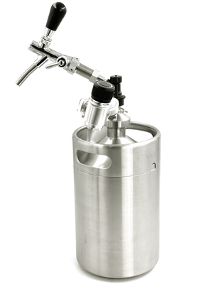 Adjustable Pressure Regulator 5L Draft Beer Tap Dispenser