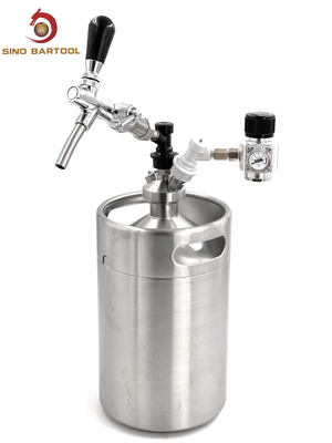 Adjustable Pressure Regulator 5L Draft Beer Tap Dispenser