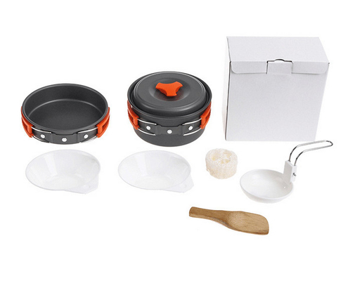 Lightweight Portable Outdoor Cooking Set For 2 People Activities
