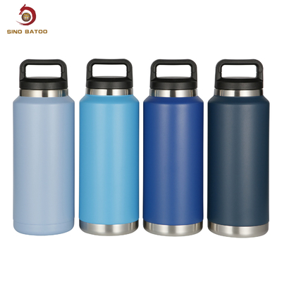 36oz Black Vacuum Insulated Growlers With Grip Handle