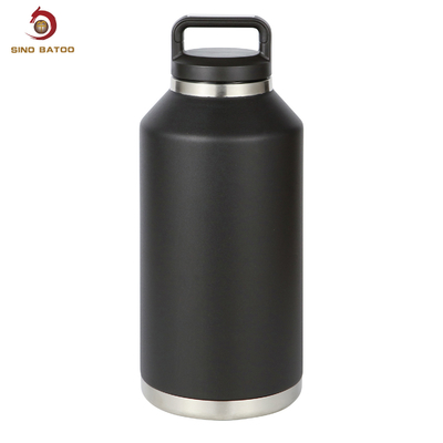 Double Wall 64 Ounce Stainless Steel Water Bottle With Chug Cap