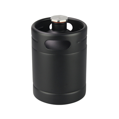 Black 64oz Nitro Cold Brew Coffee Makers , Stainless Steel Mini Nitro Cold Brew Keg