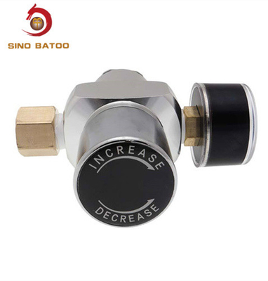 0-30 PSI Mini CO2 Regulator Beer Aluminium Low Pressure Single Gauge
