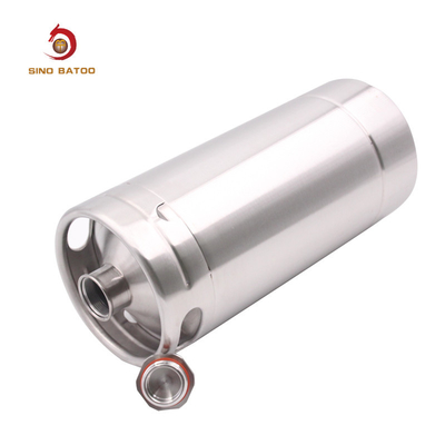 Bar Party 4L Homebrew Mini Keg Dispenser Stainless Steel Hex Cap