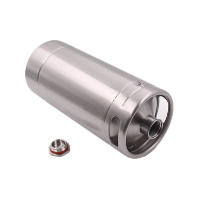 Bar Party 4L Homebrew Mini Keg Dispenser Stainless Steel Hex Cap