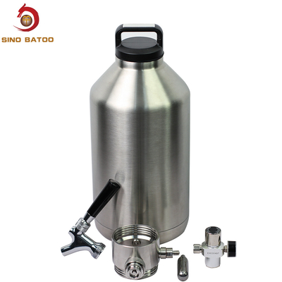 3.8L Vacuum Beer Growler Dispenser With CO2 Regulator
