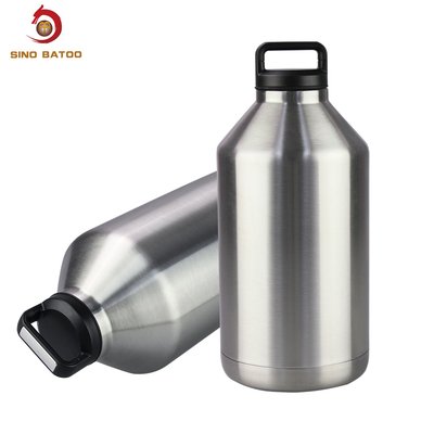 128OZ Insulated Beer Growler Dispenser , 3.8L Stainless Steel Beer Dispenser