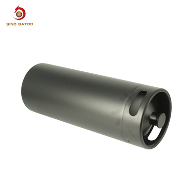 Custom Printing Stainless Mini Keg , Soda 10L Stainless Steel Beer Barrels With Metal Screw Top