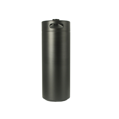 Custom Printing Stainless Mini Keg , Soda 10L Stainless Steel Beer Barrels With Metal Screw Top