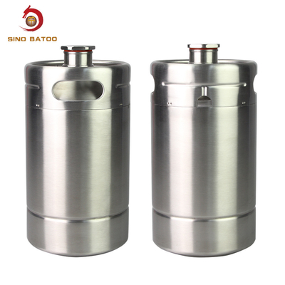 OEM Food Grade SS304 Double Wall 2L Mini Beer Keg