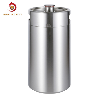 Screen Printing Insulated Mini Keg , Double Wall 5L Stainless Steel Mini Keg