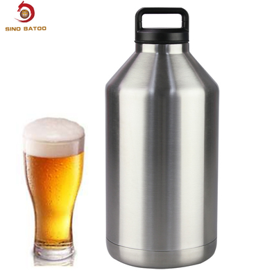One Gallon Vacuum Insulated Growlers With BPA Free Lid