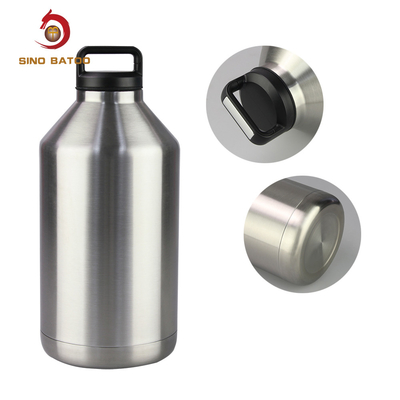 One Gallon Vacuum Insulated Growlers With BPA Free Lid