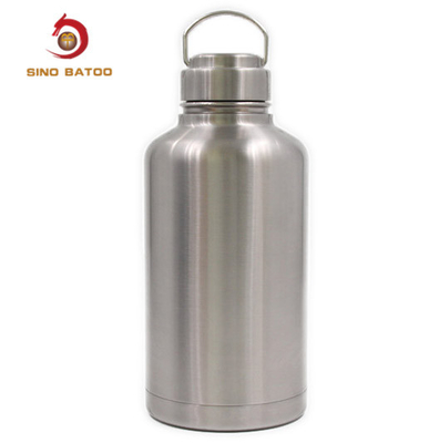 Wide Mouth 1.89L Vacuum Insulated Growlers Sport Use