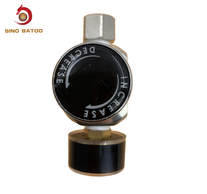 60PSI Mini CO2 Beer Regulator With Pressure Gauge