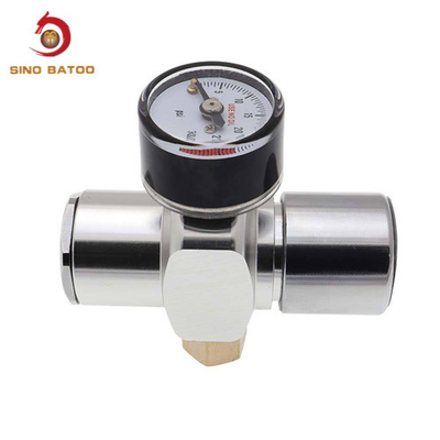 0-60 PSI Mini CO2 Regulator Ball Lock Disconnect