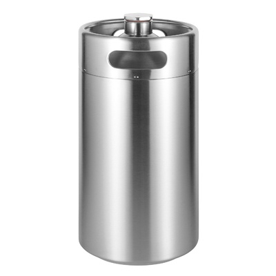Insulated Vacuum Ball Lock Mini Keg , Carbonated Drink Ball Lock Soda Keg