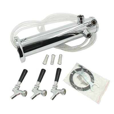 304 Stainless Steel Three Tap Beer Tower