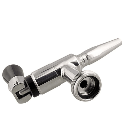 SS304 Beer Keg Faucet 21cm , Mini Keg Faucet For Stout Beer Nitro Cold Brew Coffee