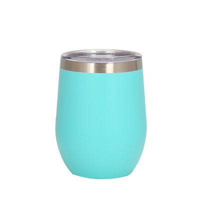 Personalized Stainless Steel Tumbler , Glitter Rainbow Stainless Steel Double Wall Wine Tumbler