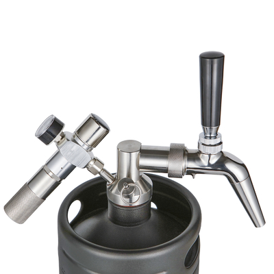 Pressureized Nitro Cold Brew Coffee Maker , 64oz Nitro Cold Brew Dispenser