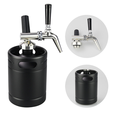 Matt Black Nitro Cold Brew Coffee Maker Food Grade 304 Stainless Steel