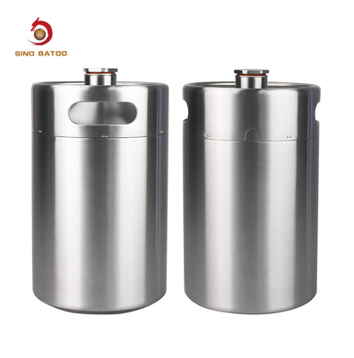 4 Litre Double Wall Insulated Mini Keg , 304 Stainless Steel Beer Keg