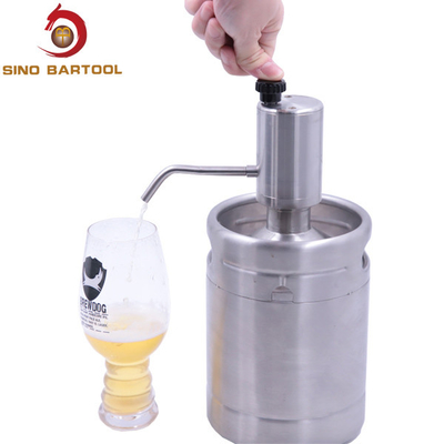 Usb Rechargeable 10l Pressurized Mini Keg Electric Cold Juice Drink Electric Dispenser