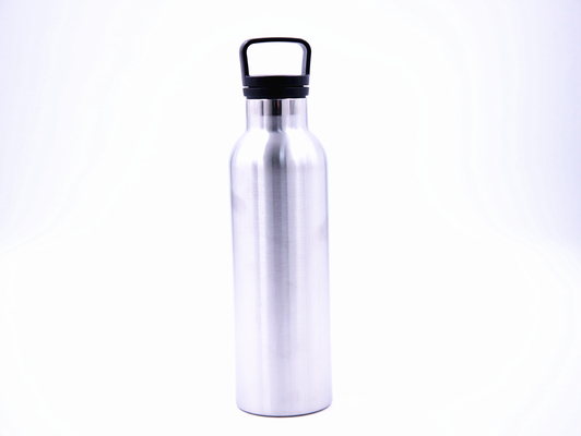 Bpa Free 304 Stainless Steel Sport Bottle Custom Logo 1 Liter With Handle