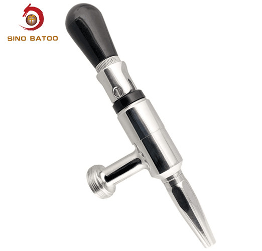 Nitrogen Stout Beer Faucet With Standard Black Tap Handle