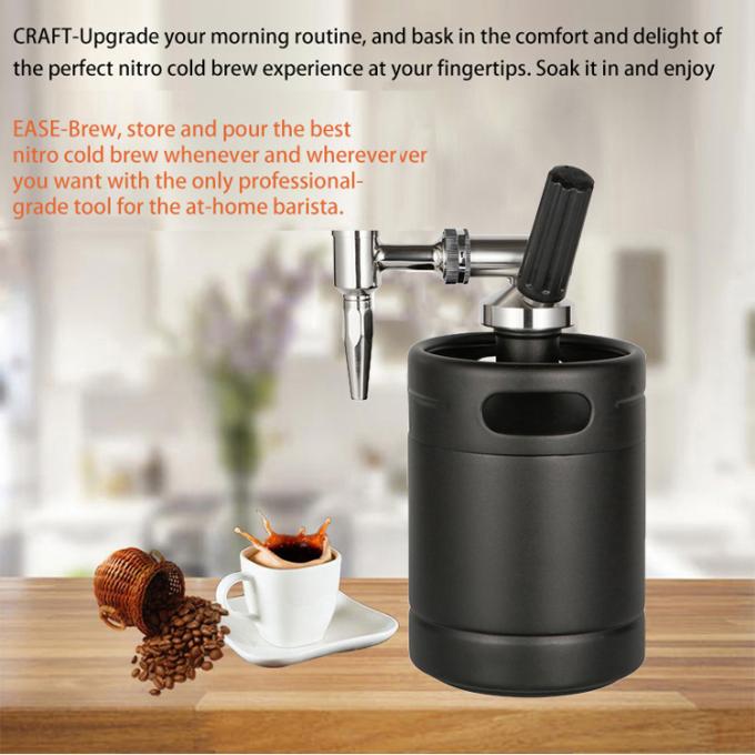 FDA 64oz Nitro Cold Brew Coffee Makers , home nitro cold brew machine