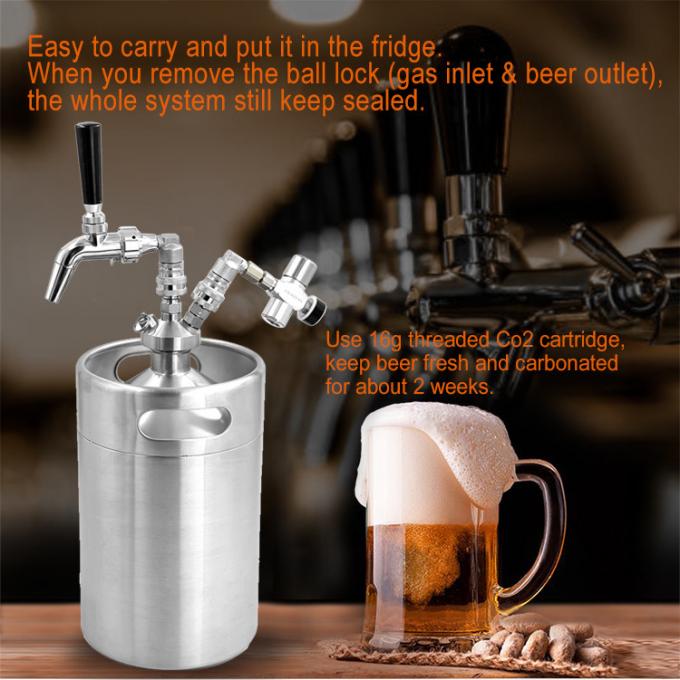 Wine Soda Craft Beer Mini Keg Pressurised Tapping Dispensing System